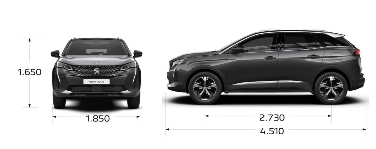 Thông số kỹ thuật Peugeot 3008